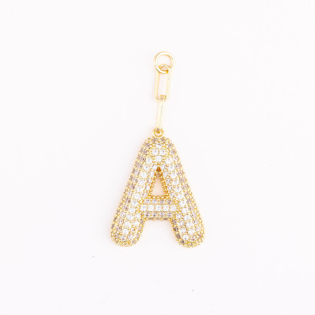 18K Gold Plated Letter Charms