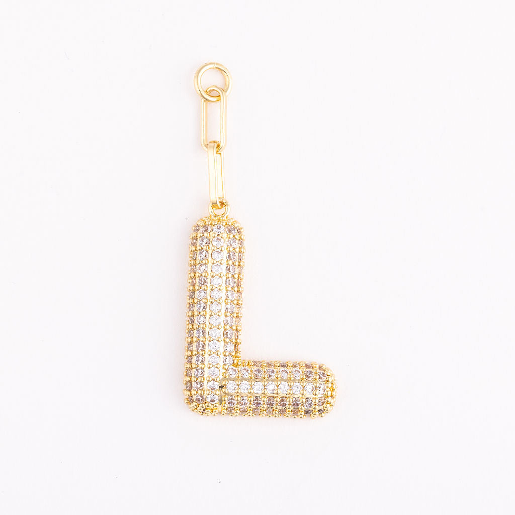 18K Gold Plated Letter Charms