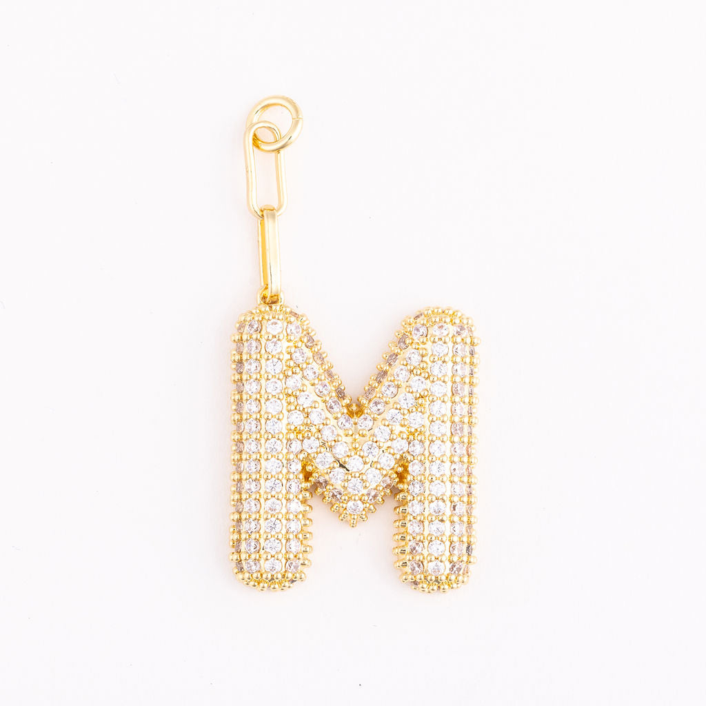 18K Gold Plated Letter Charms