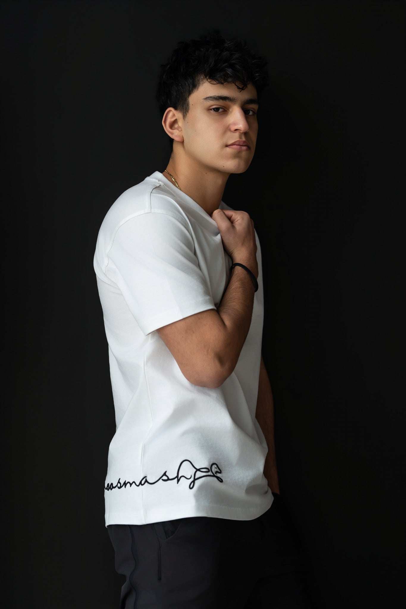Men's No Logo  White T-Shirt