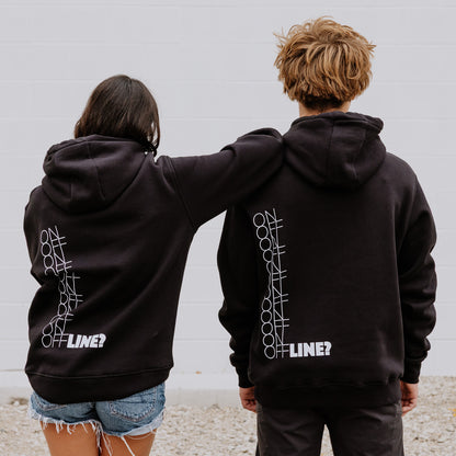 Men’s OOsmash On/Off Line Hoodie Back View