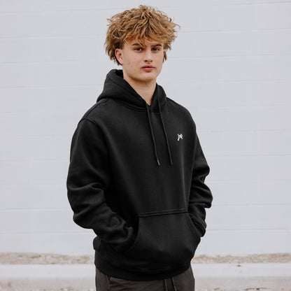 Men’s OOsmash On/Off Line Hoodie Premium Stitching Side bold dog logo perfect for self-expression and confidence